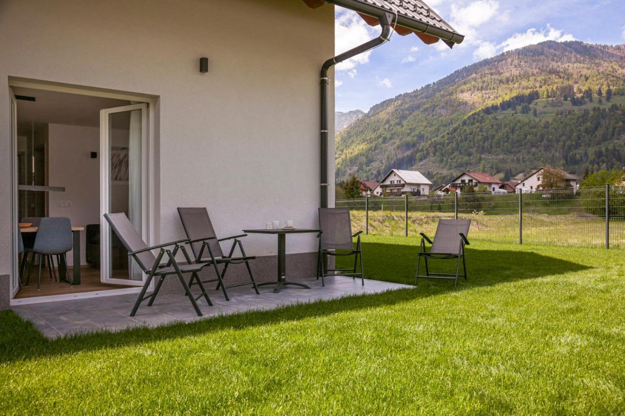Chic Apartments With Balcony And Spa In Mojstrana Eksteriør bilde